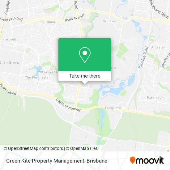 Green Kite Property Management map