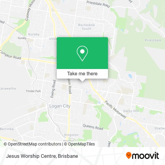 Jesus Worship Centre map