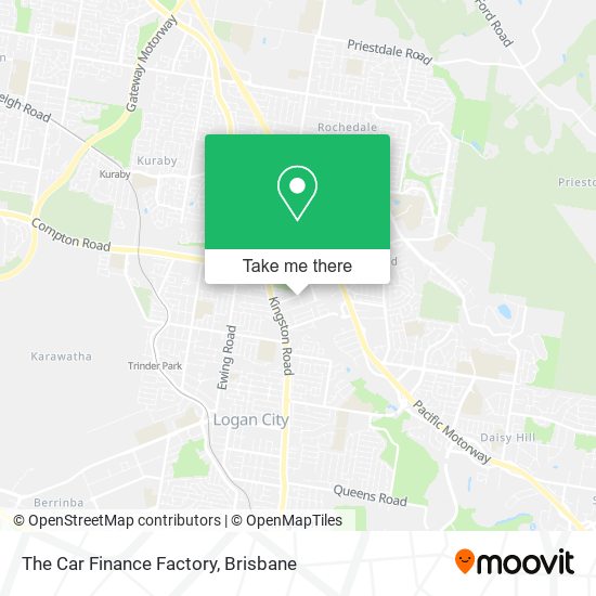 The Car Finance Factory map