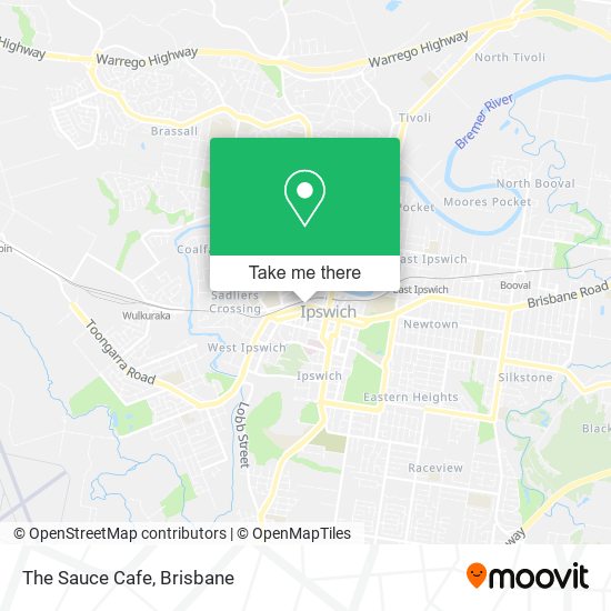 The Sauce Cafe map