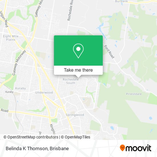 Belinda K Thomson map