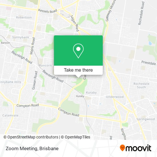 Mapa Zoom Meeting