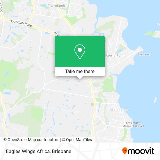 Eagles Wings Africa map