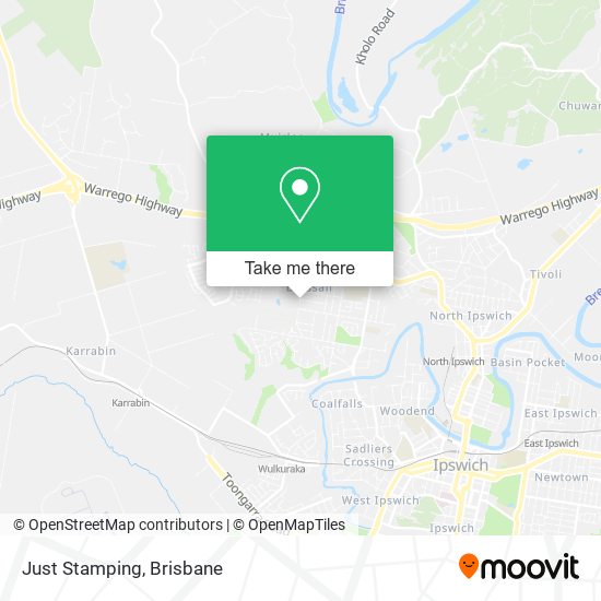 Just Stamping map