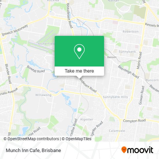 Munch Inn Cafe map