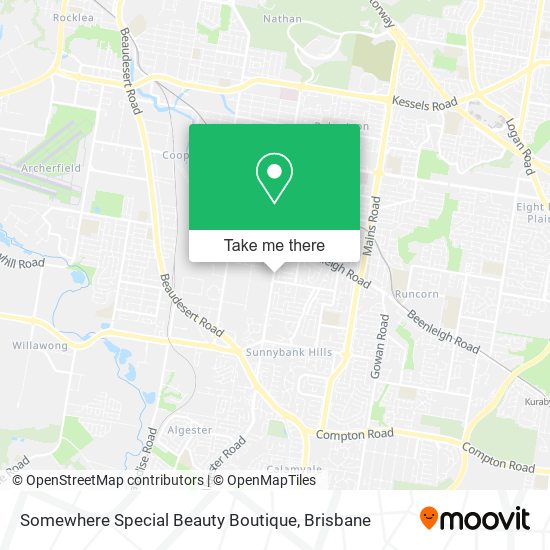 Somewhere Special Beauty Boutique map