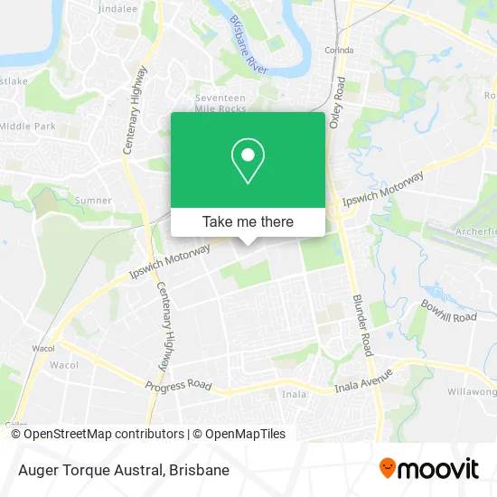 Auger Torque Austral map
