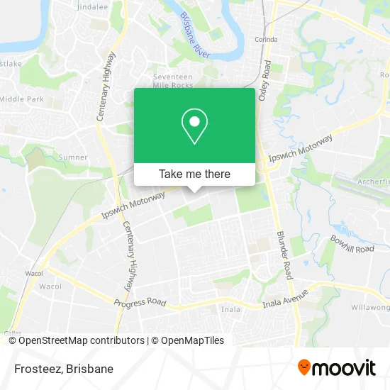 Frosteez map