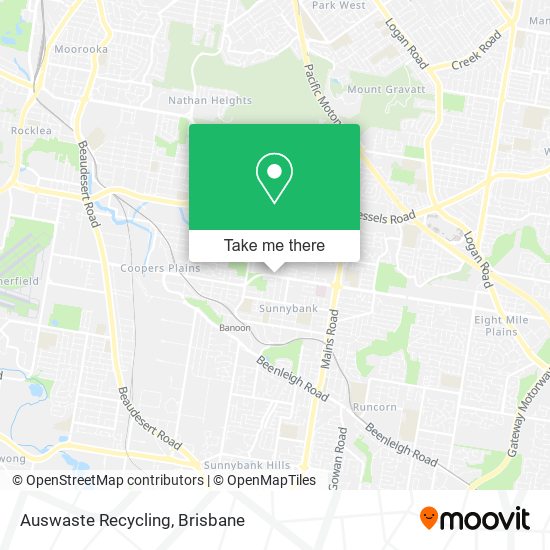 Auswaste Recycling map