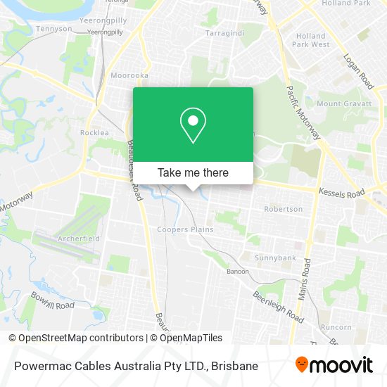 Powermac Cables Australia Pty LTD. map