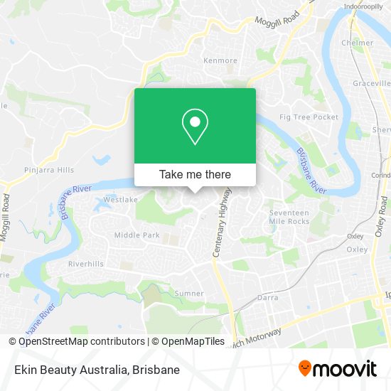 Ekin Beauty Australia map
