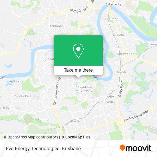 Mapa Evo Energy Technologies