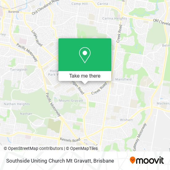Southside Uniting Church Mt Gravatt map