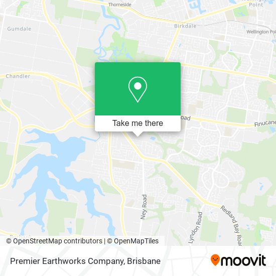 Premier Earthworks Company map