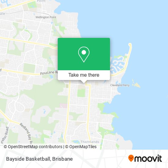 Bayside Basketball map