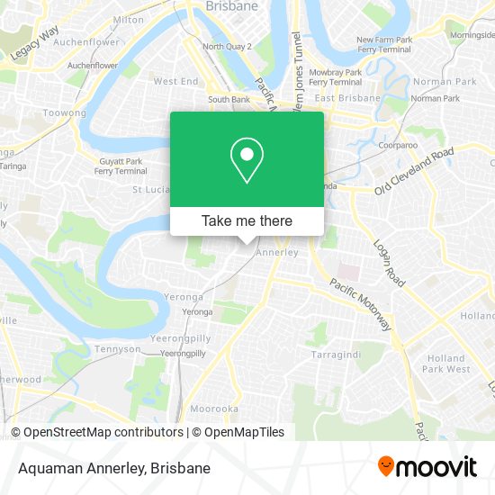 Mapa Aquaman Annerley