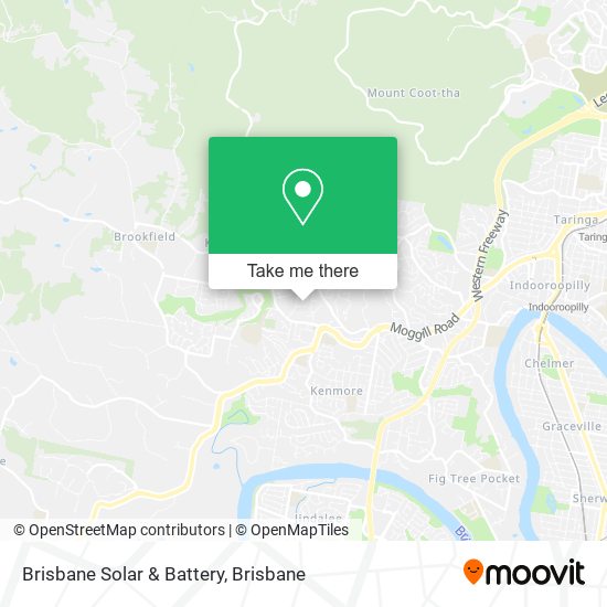 Brisbane Solar & Battery map
