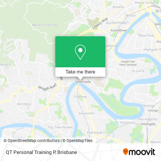 QT Personal Training P map