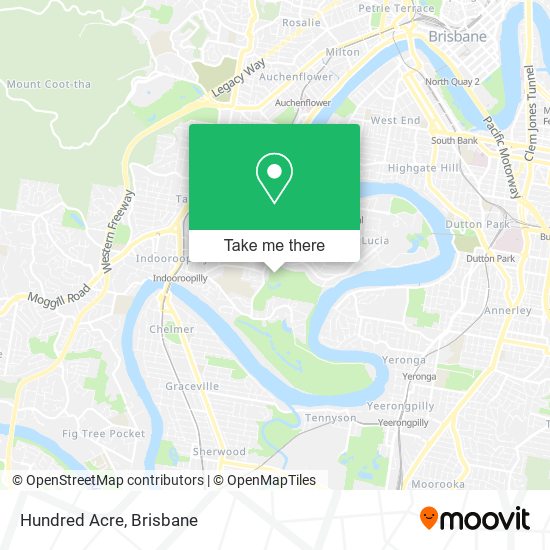 Hundred Acre map