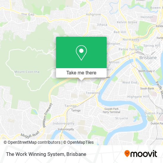 The Work Winning System map