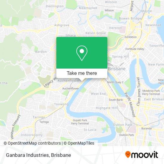 Ganbara Industries map