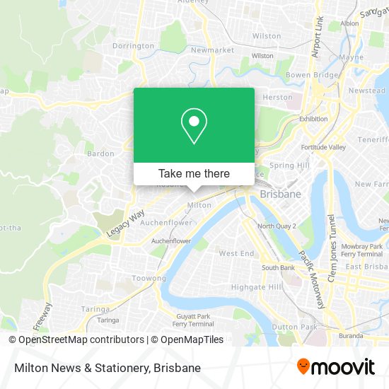 Milton News & Stationery map