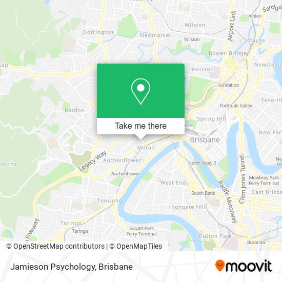 Jamieson Psychology map