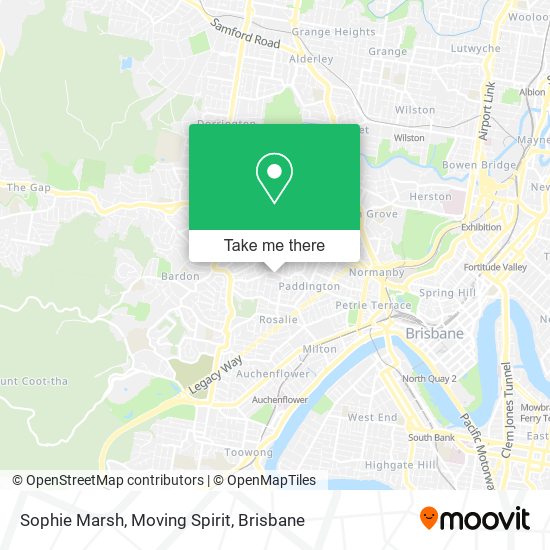 Sophie Marsh, Moving Spirit map