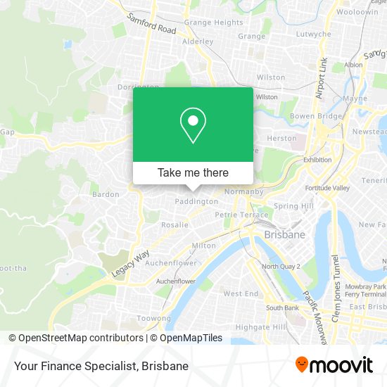 Your Finance Specialist map