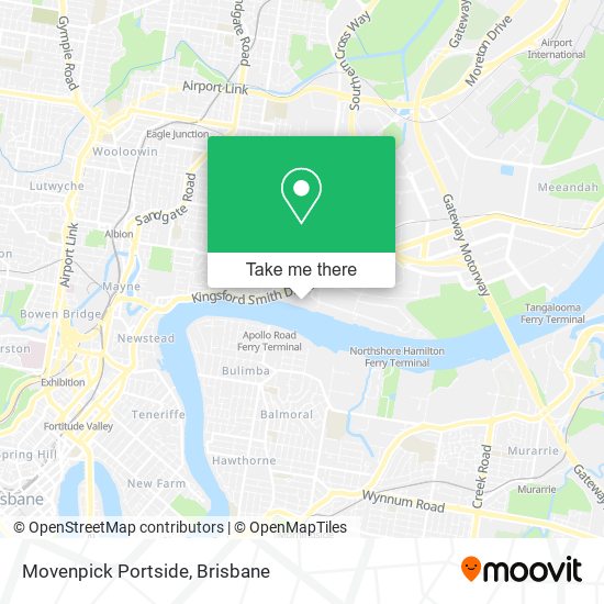 Movenpick Portside map