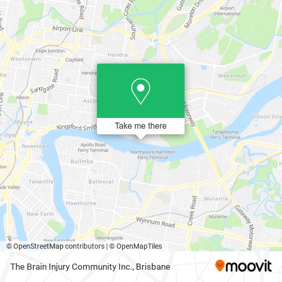 The Brain Injury Community Inc. map