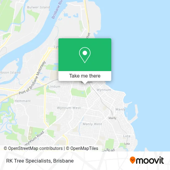 Mapa RK Tree Specialists