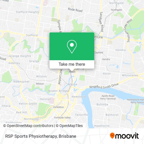 RSP Sports Physiotherapy map