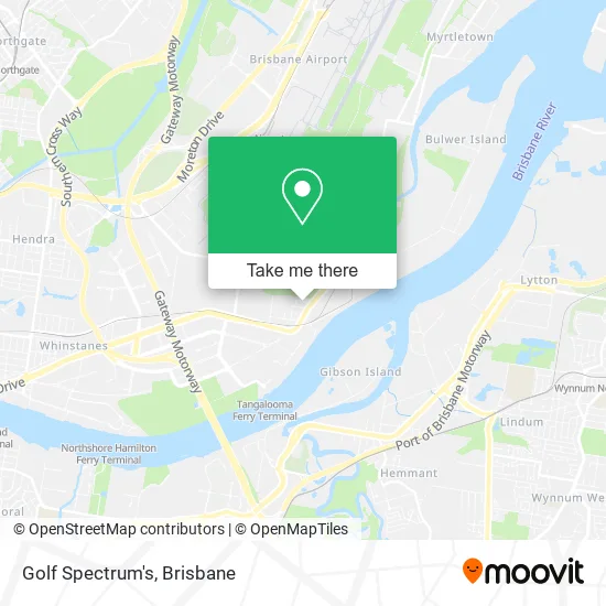 Golf Spectrum's map