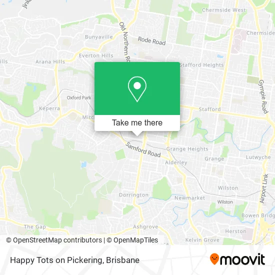 Happy Tots on Pickering map
