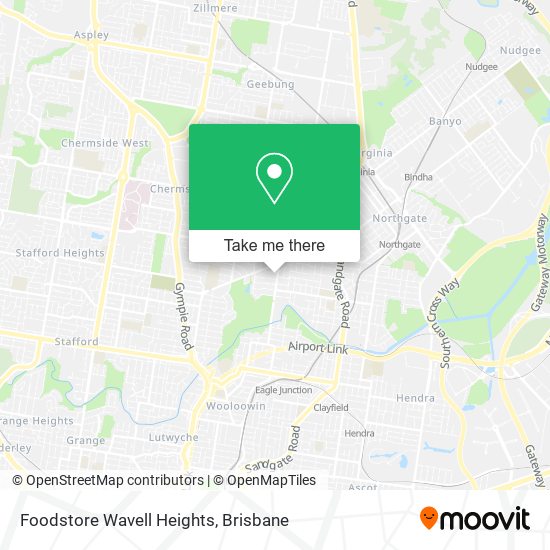 Foodstore Wavell Heights map