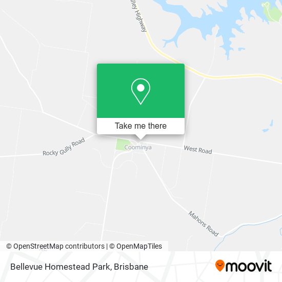 Mapa Bellevue Homestead Park