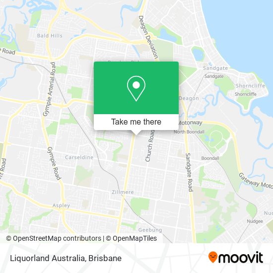 Mapa Liquorland Australia