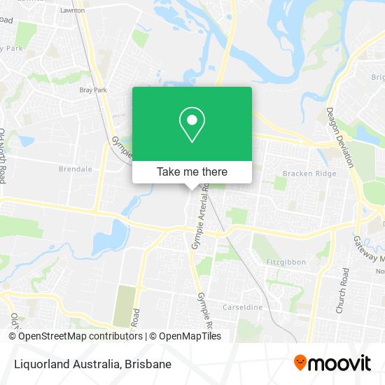 Liquorland Australia map