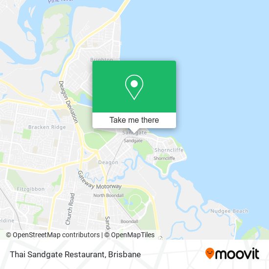 Mapa Thai Sandgate Restaurant