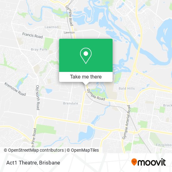 Act1 Theatre map