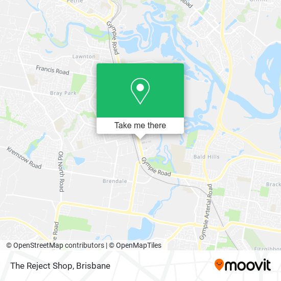 The Reject Shop map
