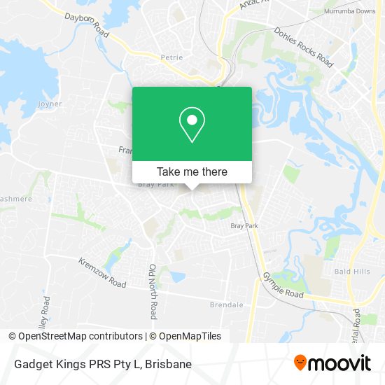 Gadget Kings PRS Pty L map