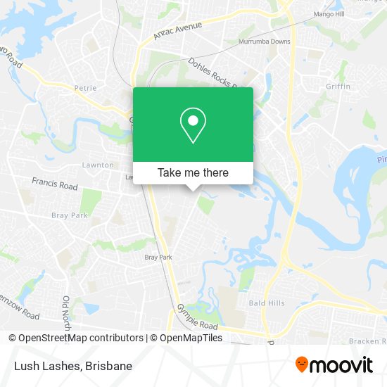 Lush Lashes map