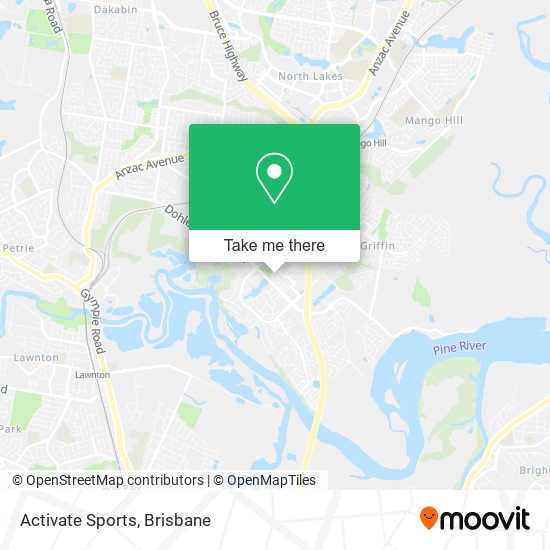 Activate Sports map