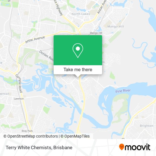 Terry White Chemists map