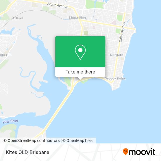 Kites QLD map