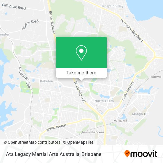 Ata Legacy Martial Arts Australia map