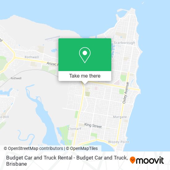 Budget Car and Truck Rental - Budget Car and Truck map