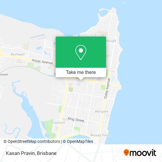 Kasan Pravin map